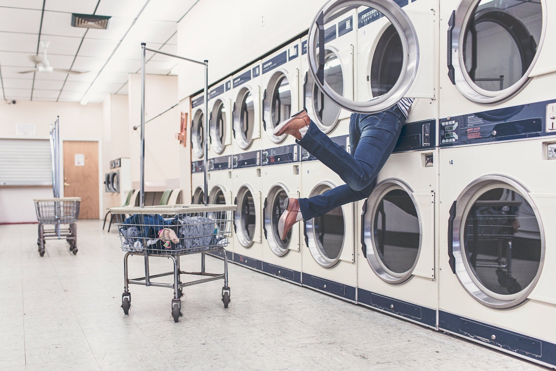 Man in a washing machine | Fuelled Nutrition