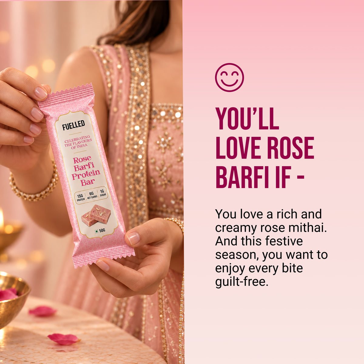 #Flavours_Rose Barfi (Festive Edition ๐ช)