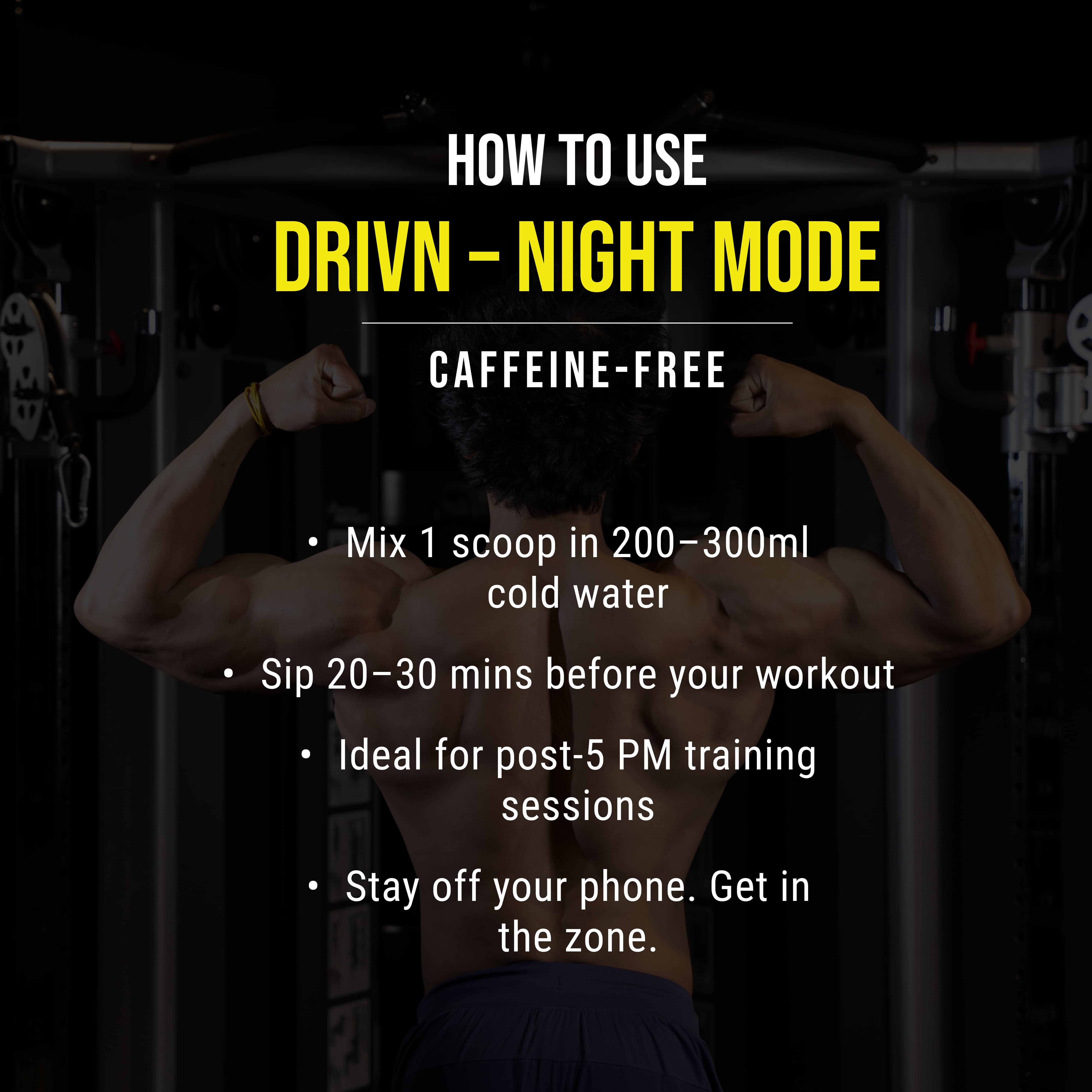 DRIVN NIGHT-MODE / EVENING PRE-WORKOUT