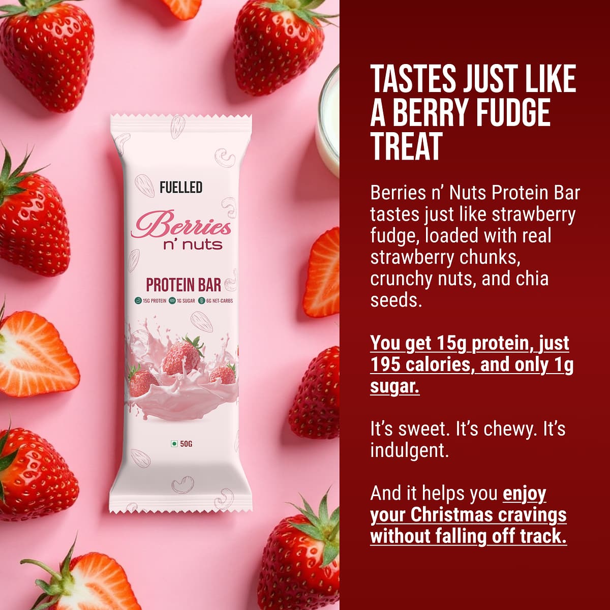 #Flavours_Berries n' Nuts (Christmas Edition π)