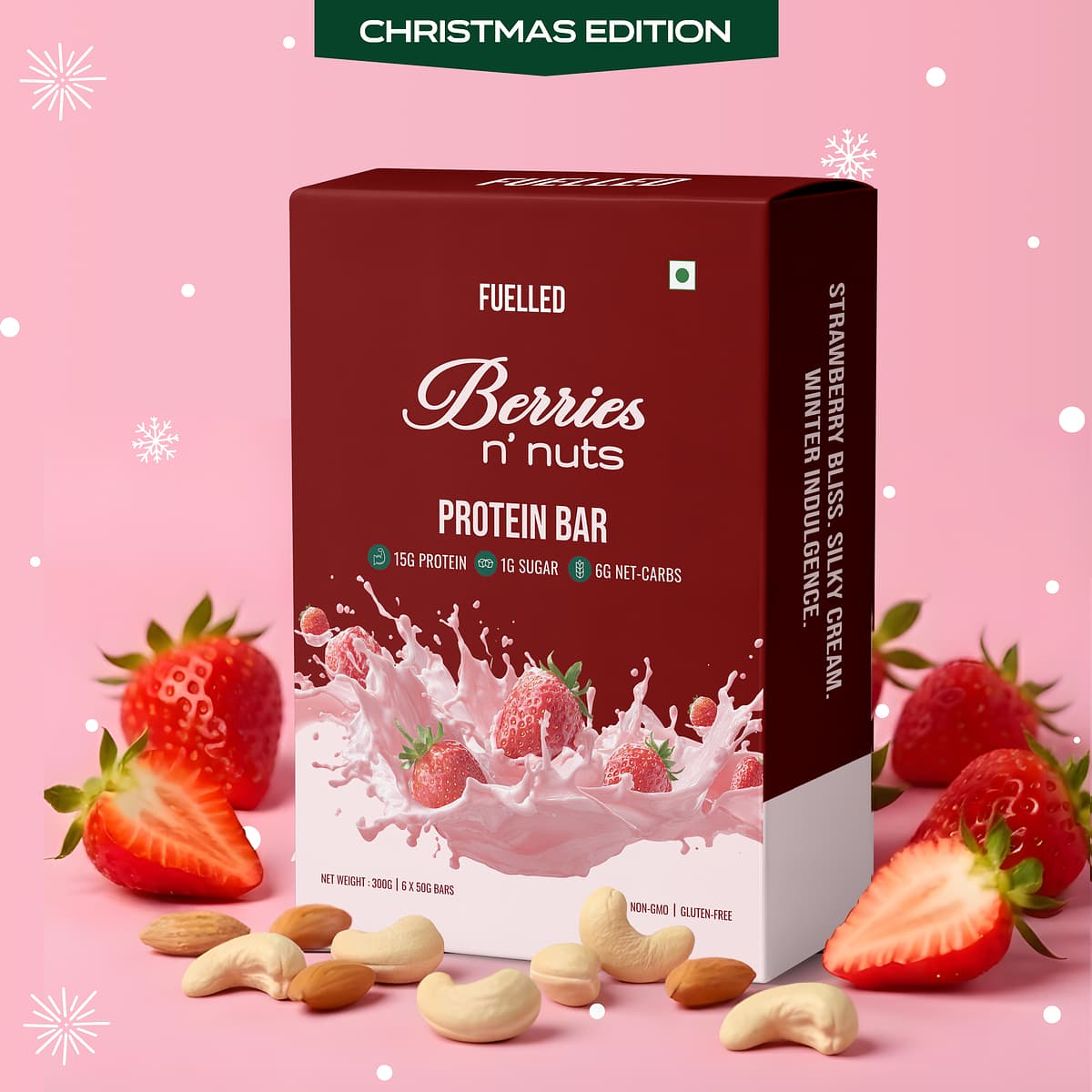 #Flavours_Berries n' Nuts (Christmas Edition π)