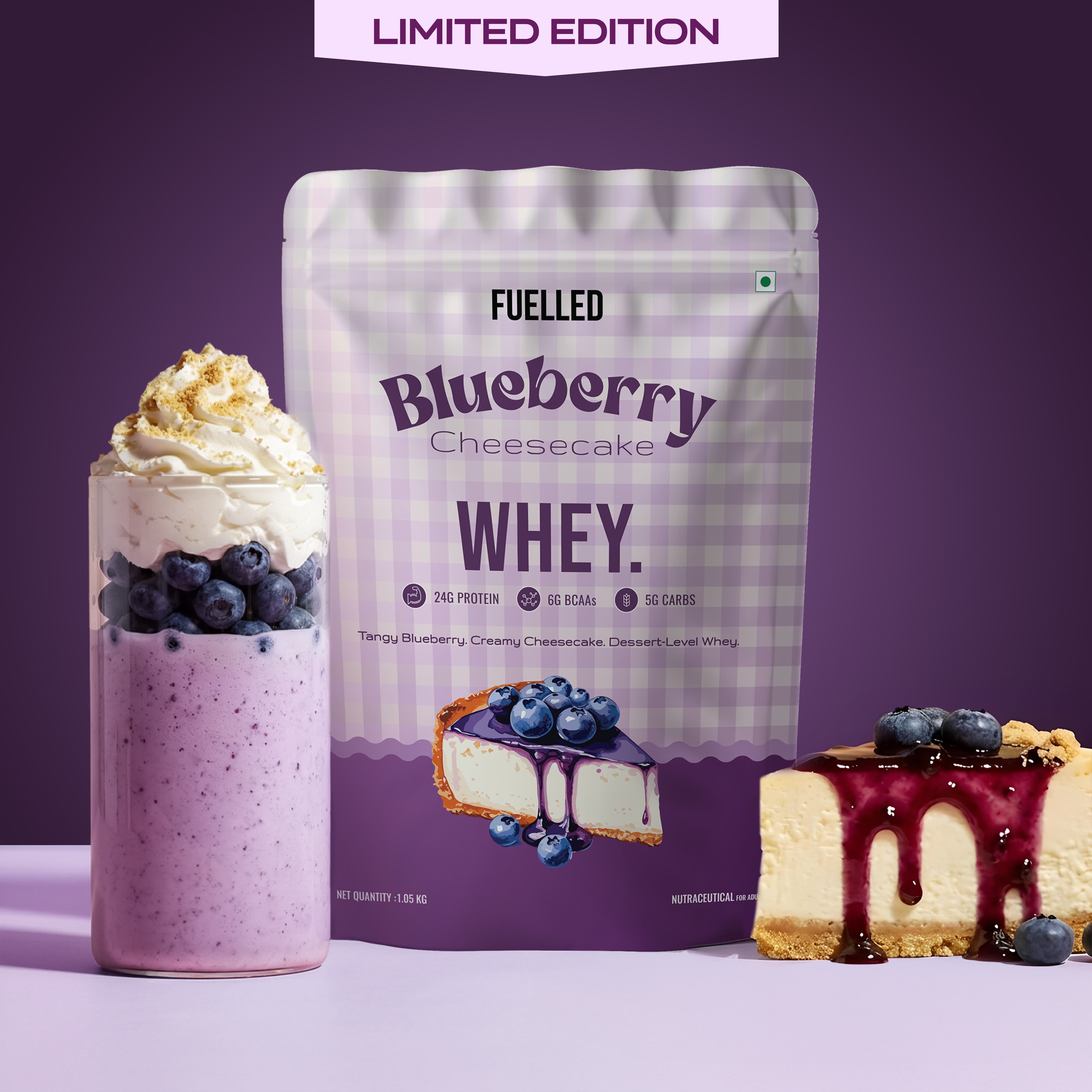 #Flavours_Blueberry Cheesecake 🫐