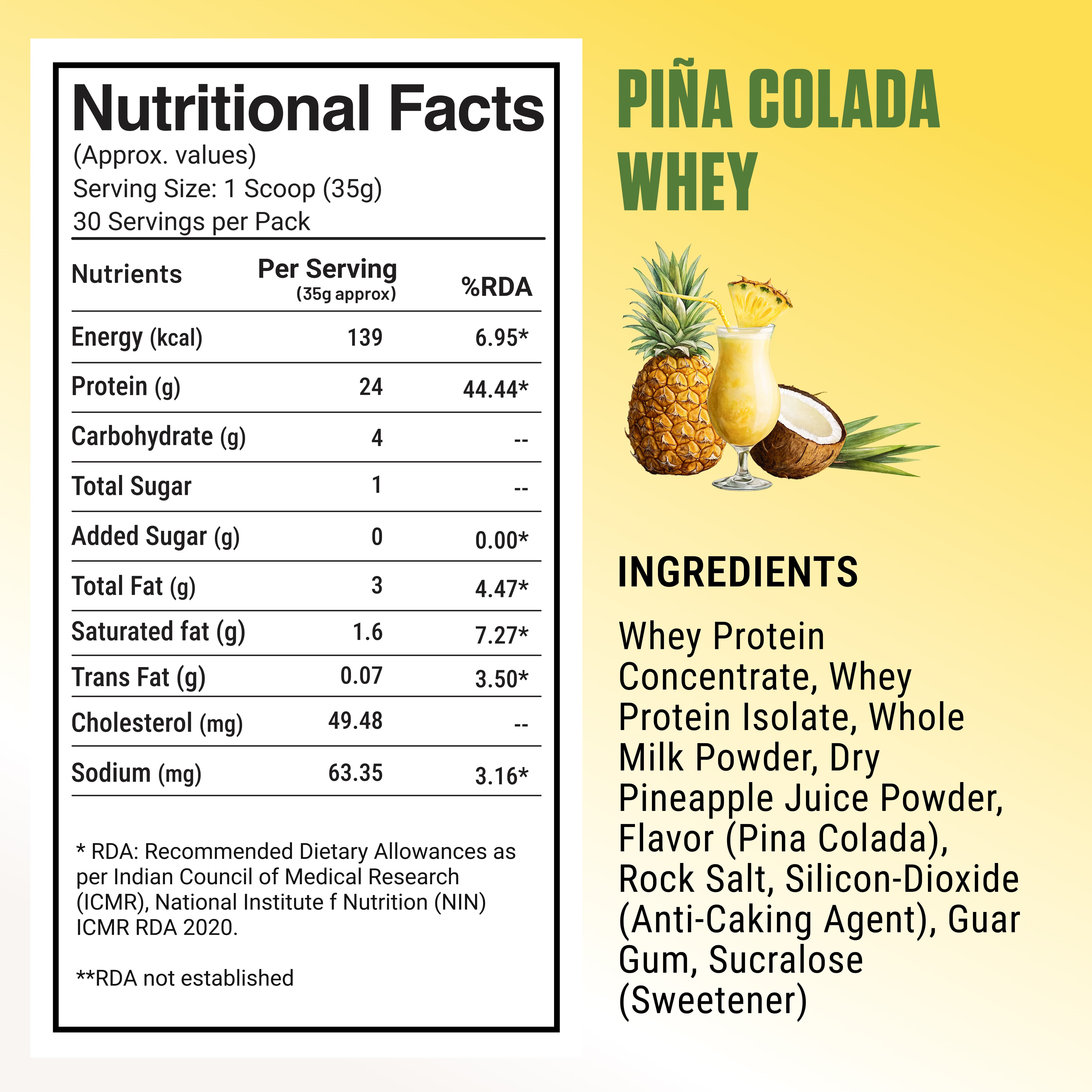 #Flavours_Piña Colada 🌴