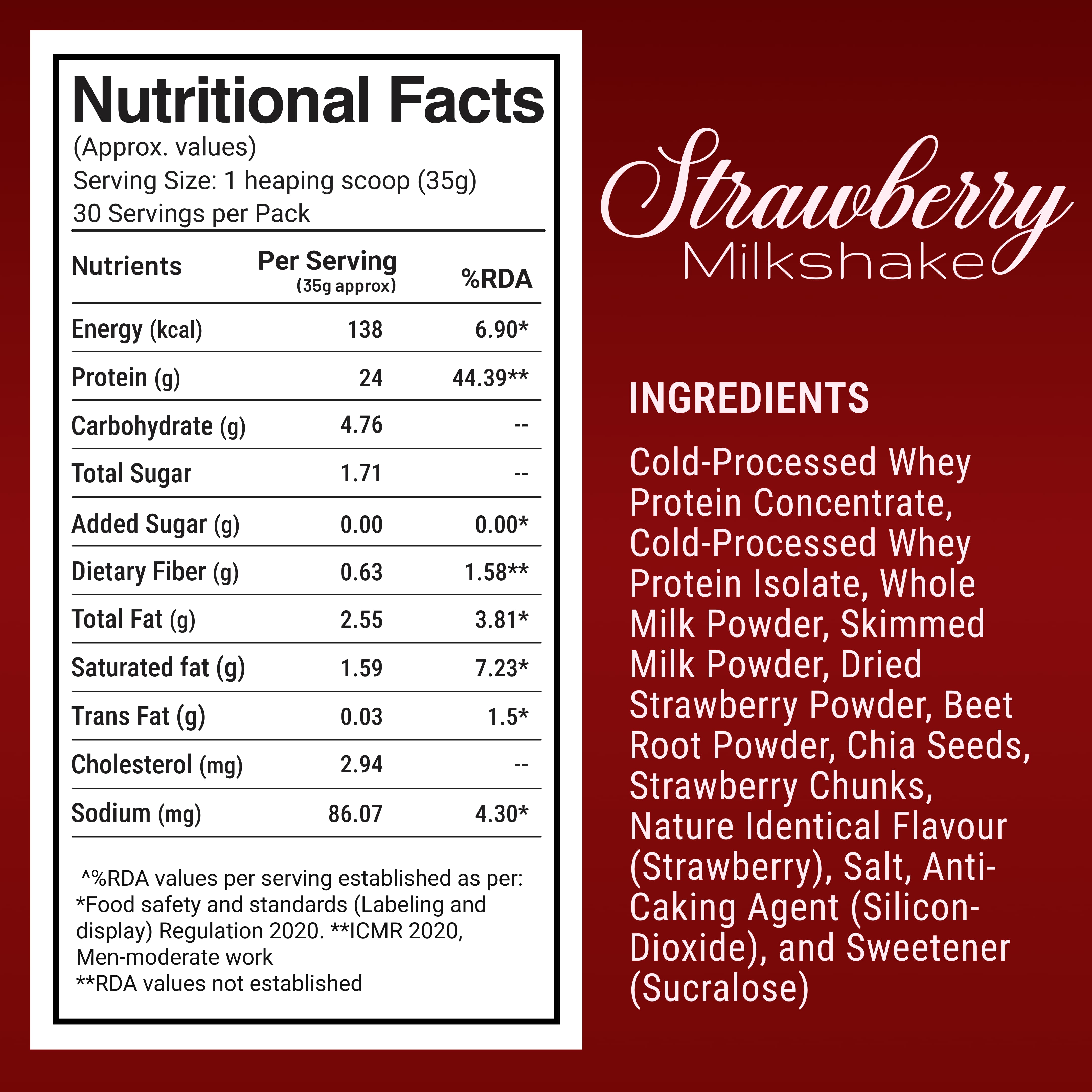 #Flavours_Strawberry Milkshake 🍓