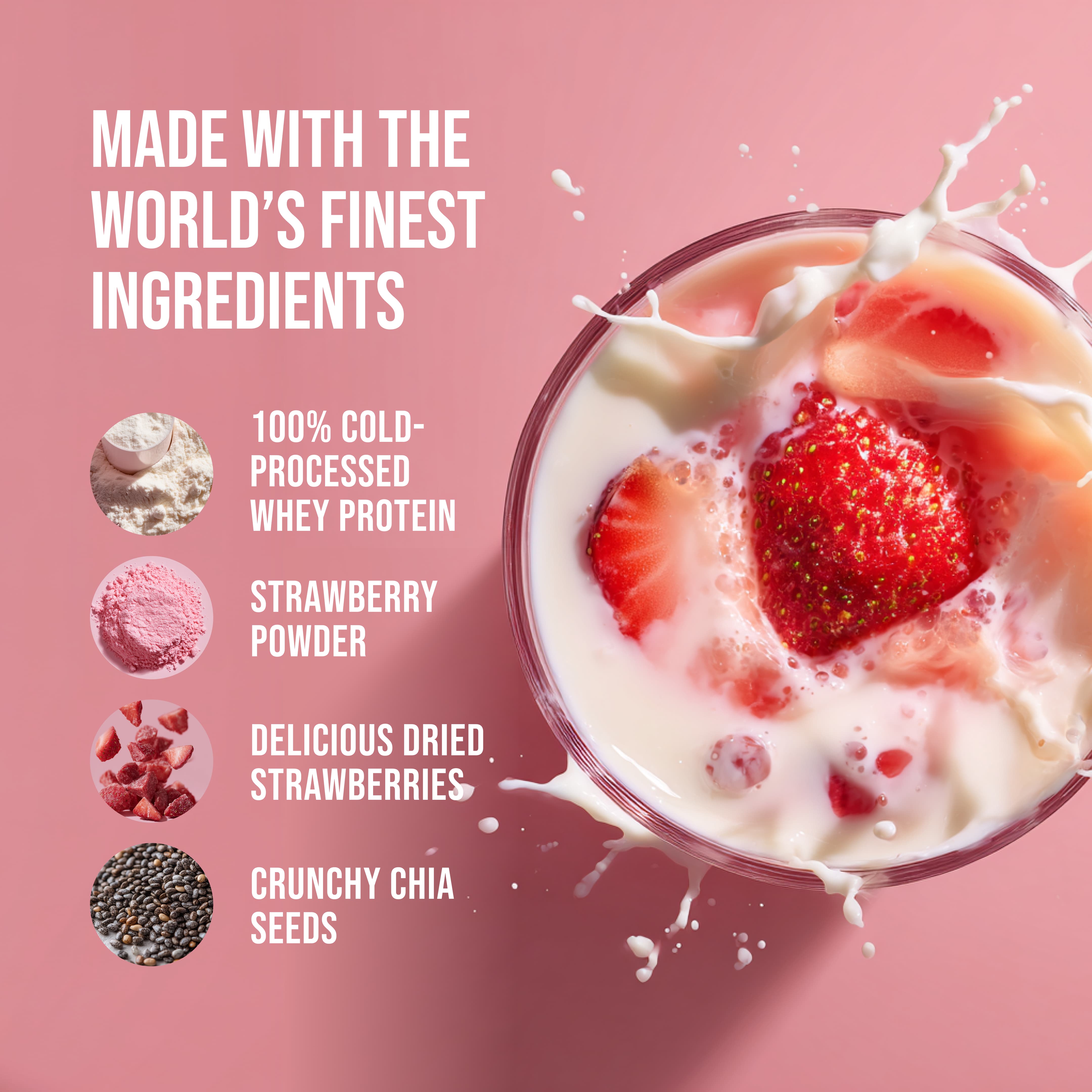 #Flavours_Strawberry Milkshake 🍓