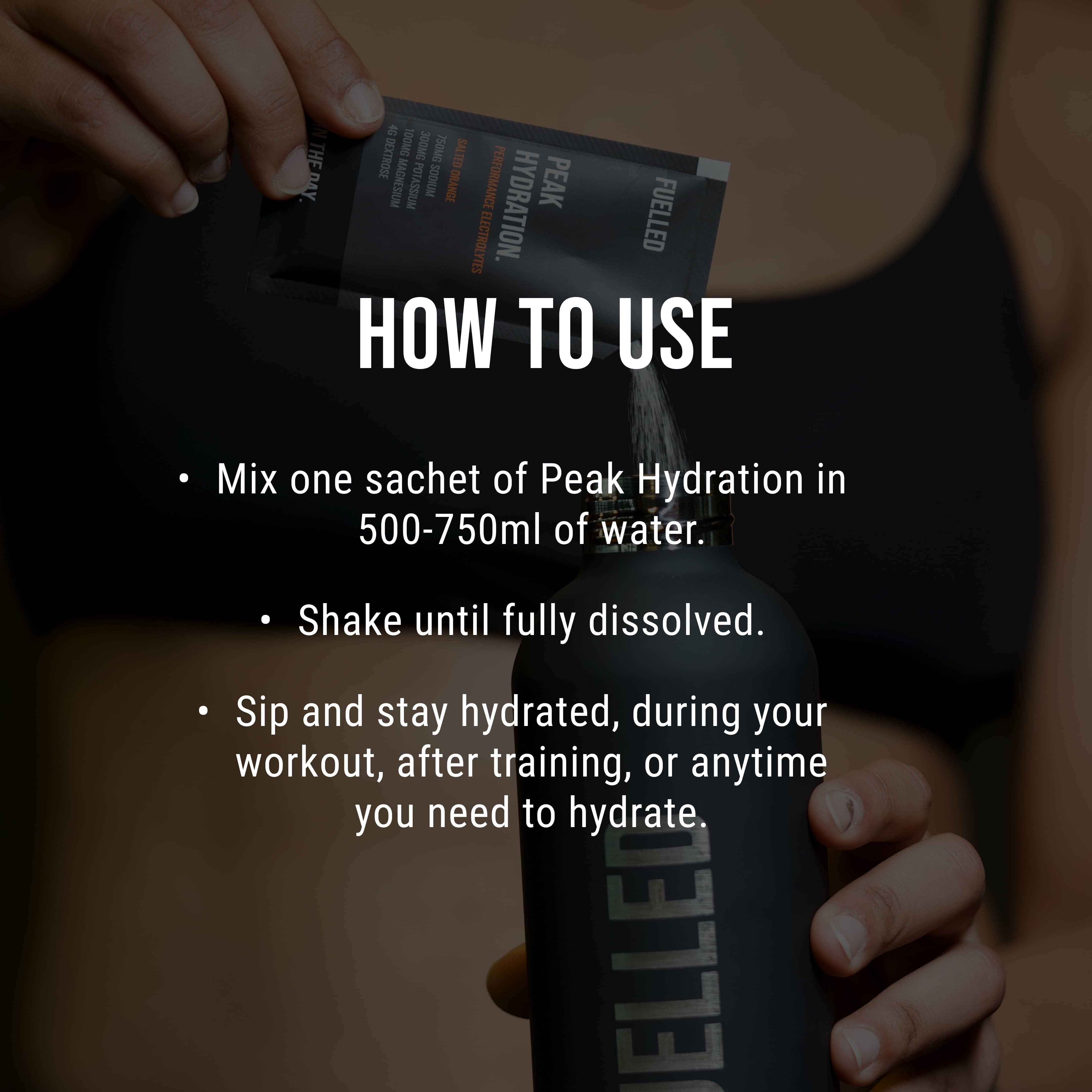 PEAK HYDRATION / INTRA-WORKOUT