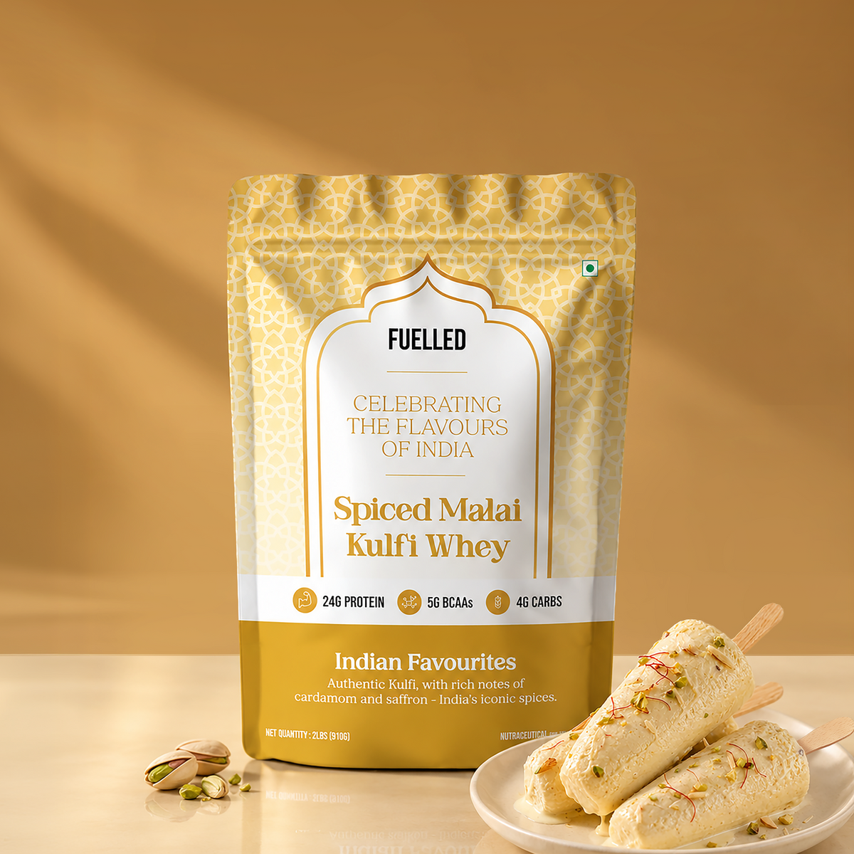 #Flavours_Spiced Malai Kulfi
