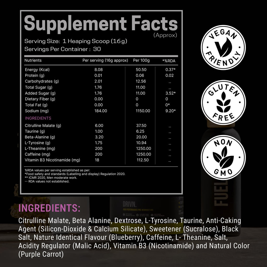 DRIVN / PRE-WORKOUT