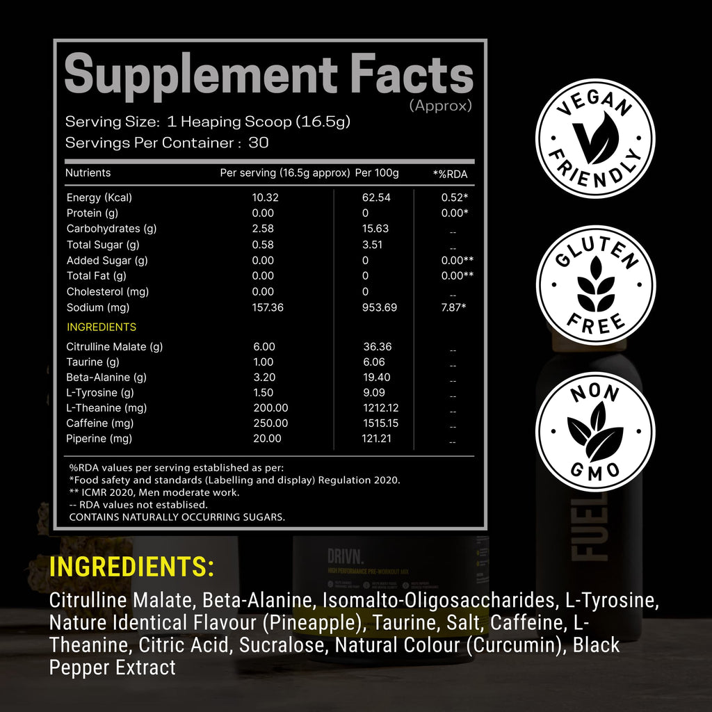 DRIVN / PRE-WORKOUT