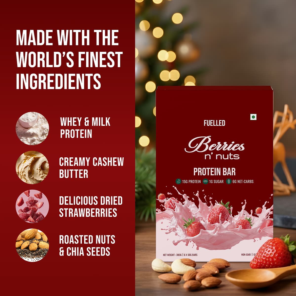 #Flavours_Berries n' Nuts (Christmas Edition 🍓)