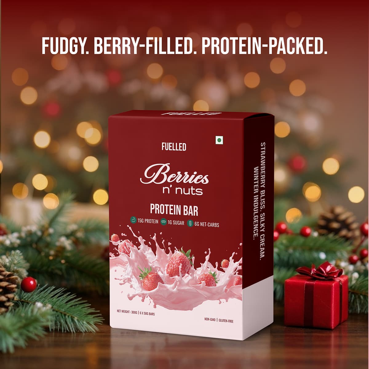 #Flavours_Berries n' Nuts (Christmas Edition 🍓)