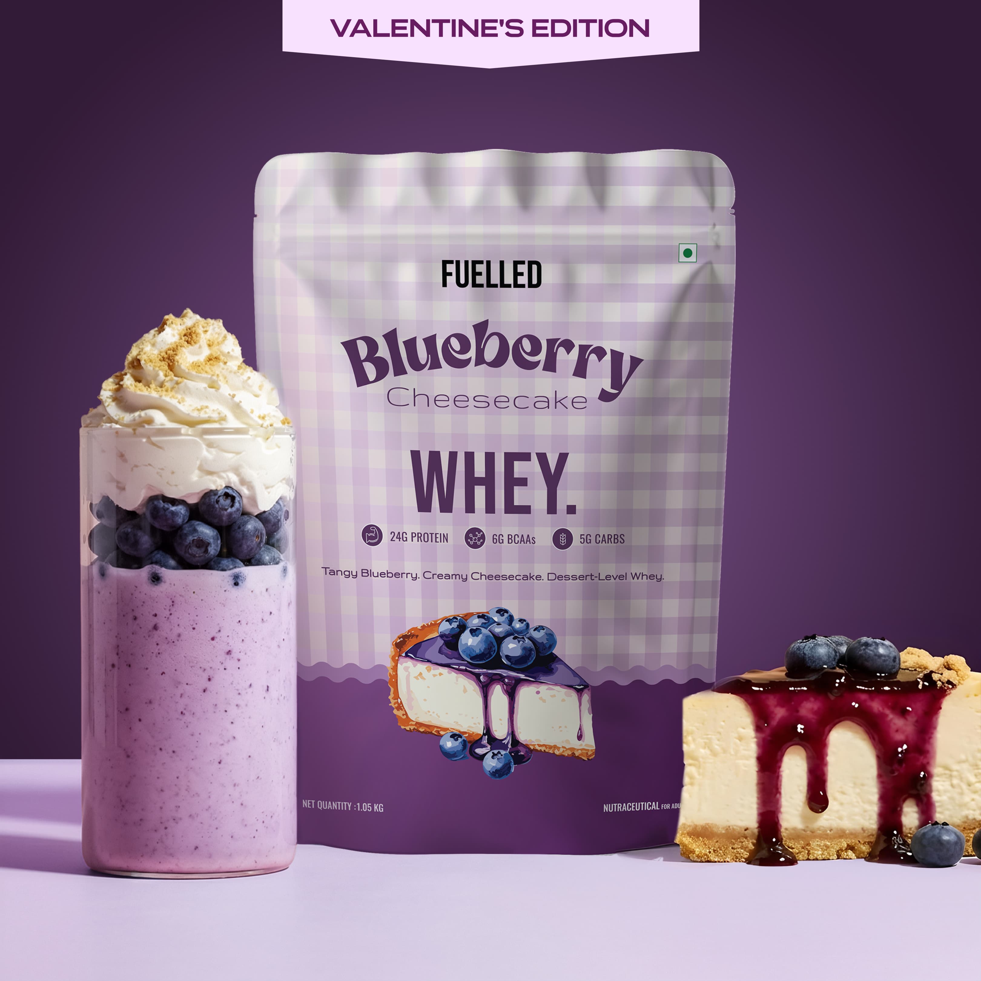 #Flavours_Blueberry Cheesecake 🫐