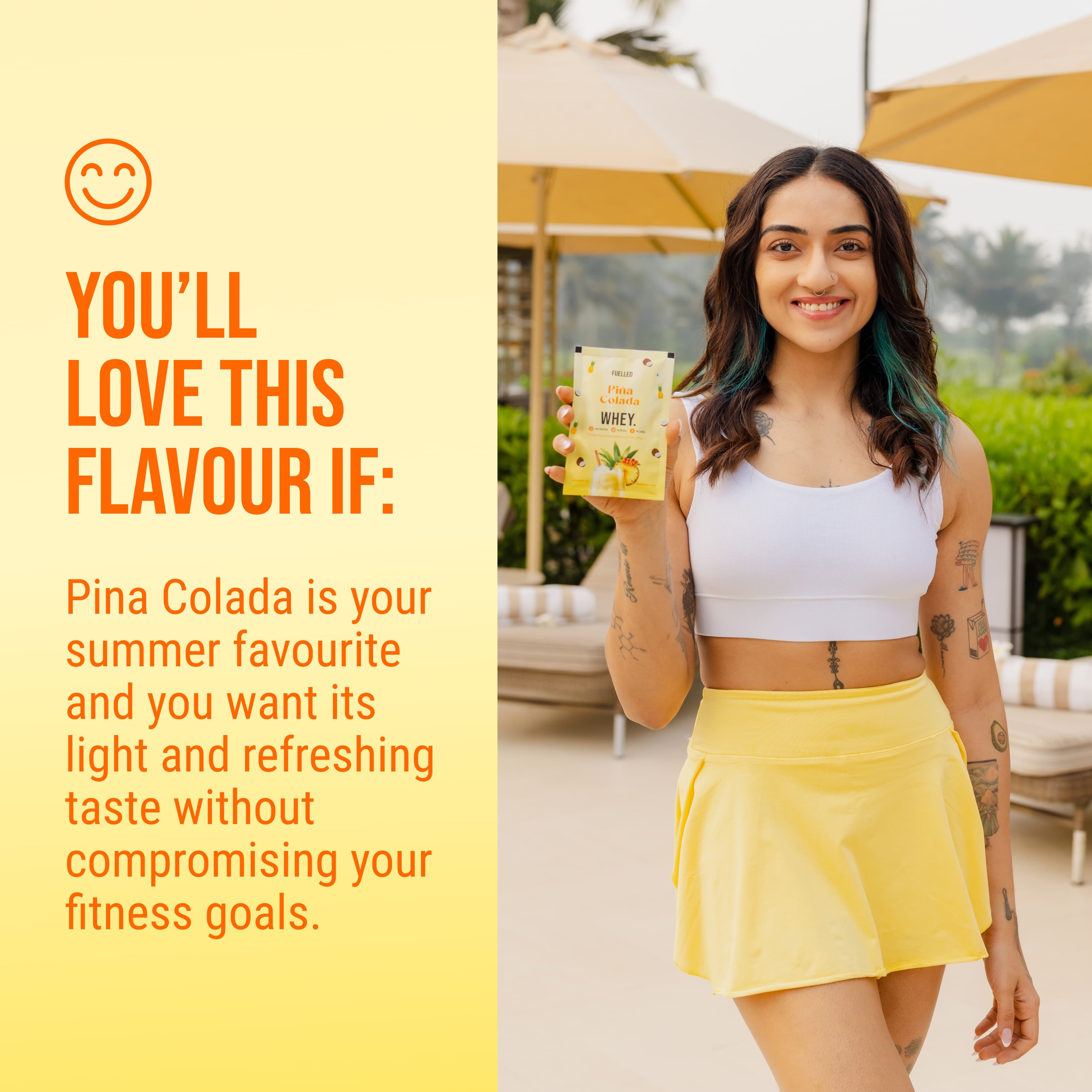 #Flavours_Pina Colada 🌴