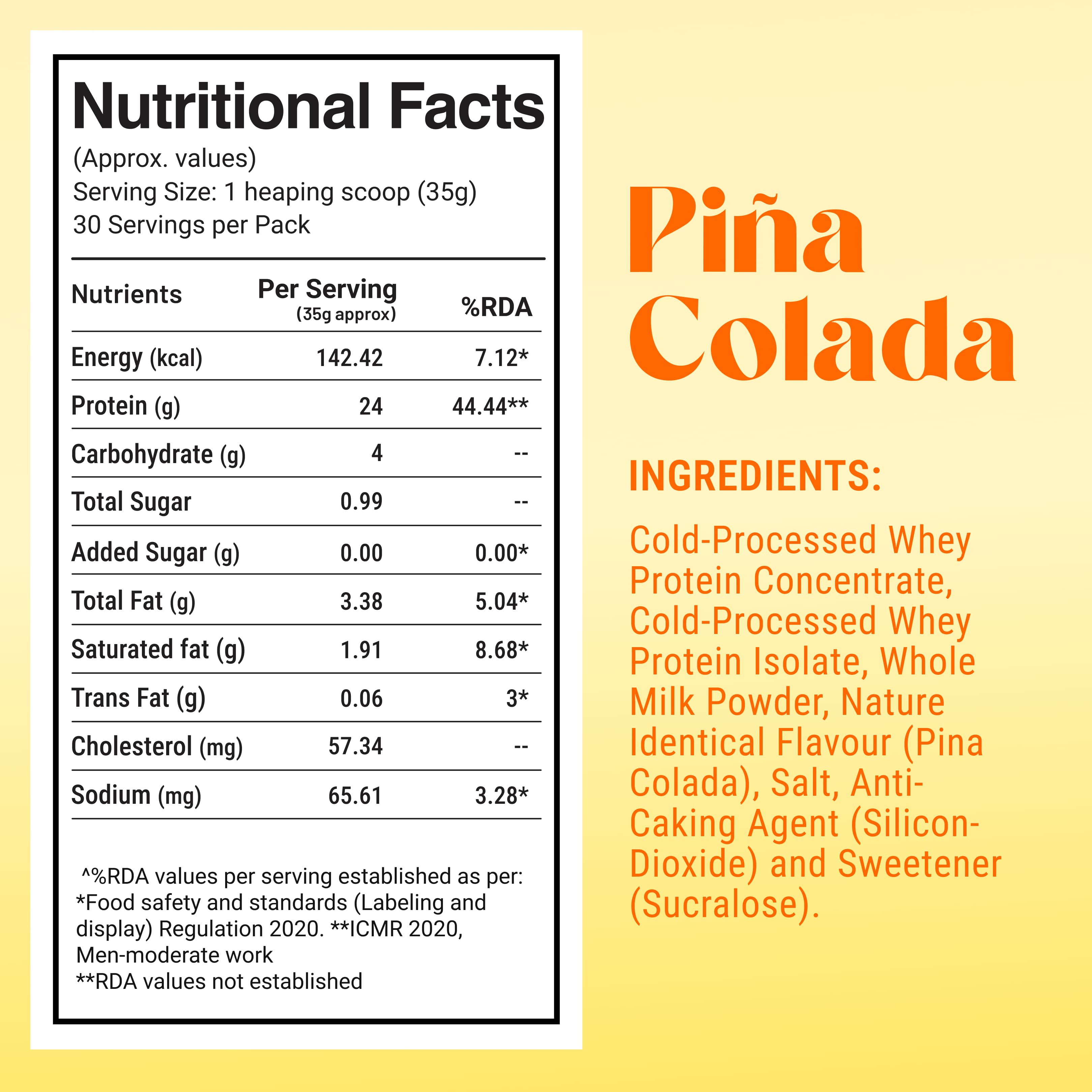 #Flavours_Pina Colada 🌴