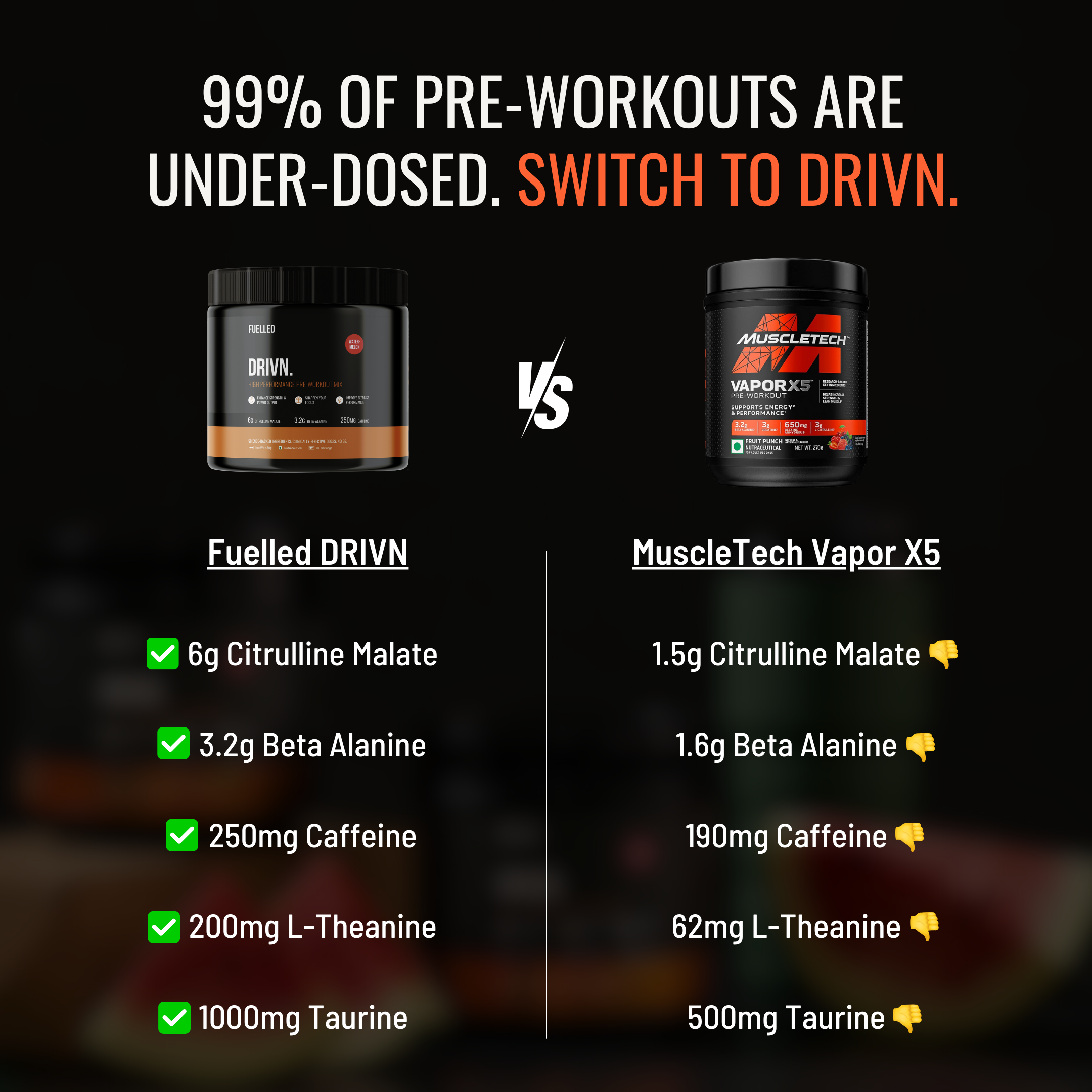 DRIVN / PRE-WORKOUT