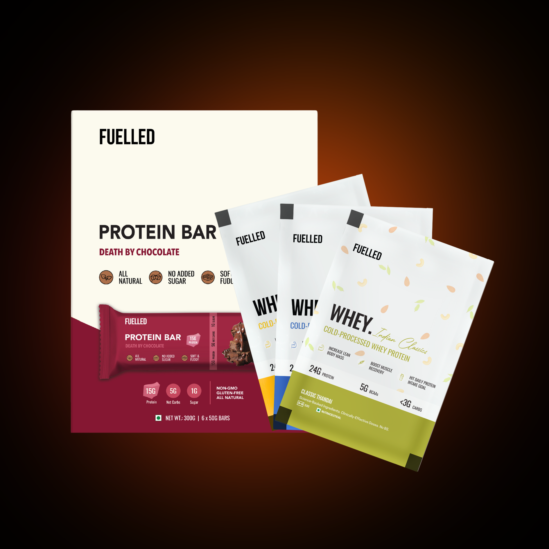 FREE GIFT | 4 Protein Bars + 3 Whey Sachets